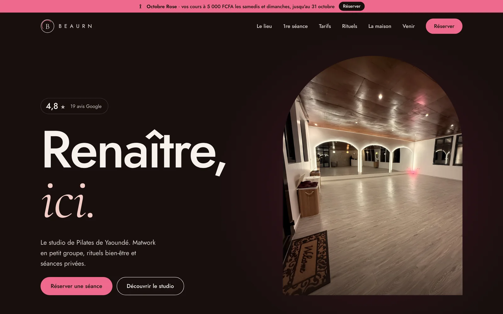 Concept de site pour Beaurn
